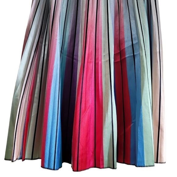 CODIGO Rainbow High Waisted Skirt Sz Small - Picture 4 of 9